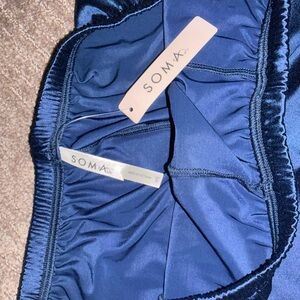 Soma Midnight Blue Satin Lingerie